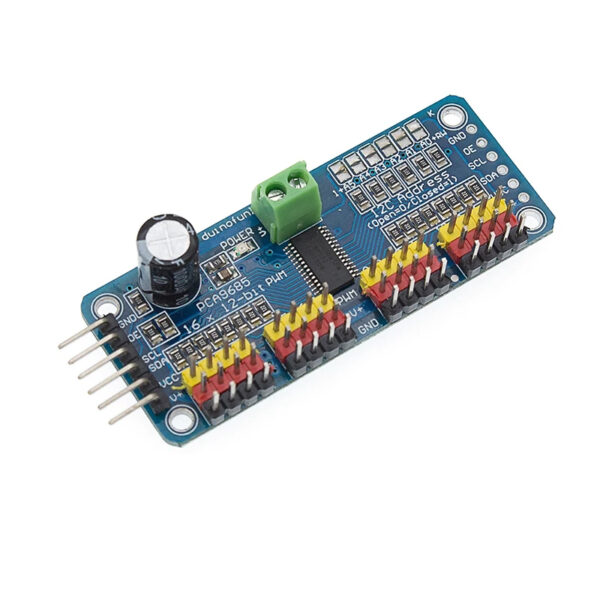 Módulo controlador PWM de 16 canales PCA9685 [AA217]