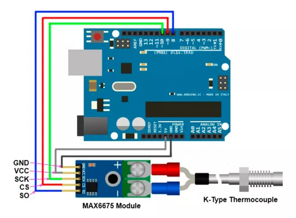 Módulo MAX6675 con termocupla tipo K [NB056] - Imagen 4