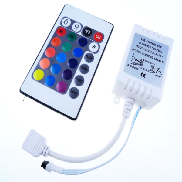 Control para tira LED RGB de 12V [NC119]