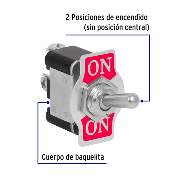 Interruptor de palanca Volteck [APAL-3] - Imagen 2