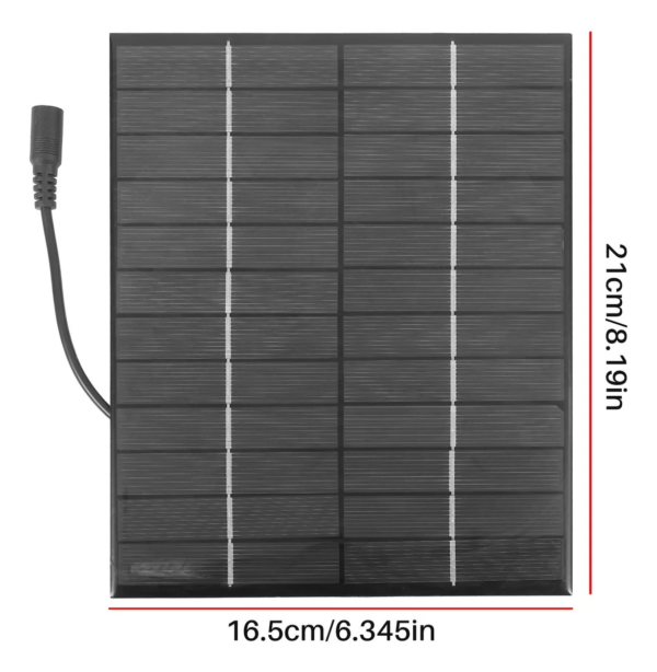 Panel Solar 12V 5.2W [SS099] - Imagen 2