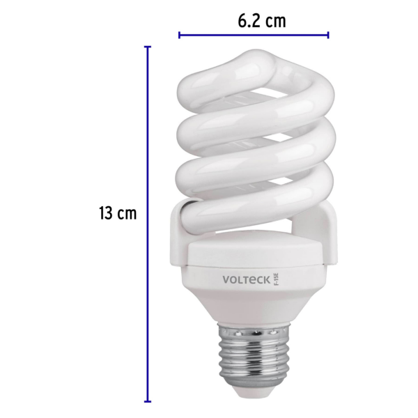 Lámpara espiral 15 W [F-15E] - Imagen 3