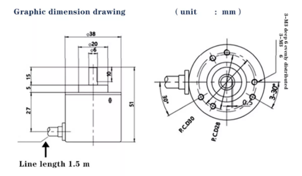 Encoder Rotativo 500 ppr - Imagen 6