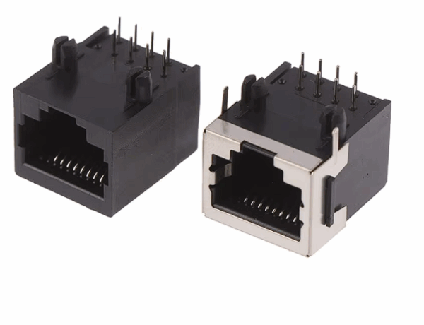 Jack RJ45 8 Pines angulo recto - Imagen 2