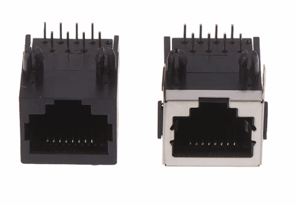 Jack RJ45 8 Pines angulo recto