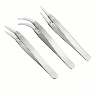 Pinza con punta de cerámica