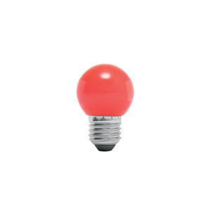 Foco LED tipo bulbo 1 W Rojo Volteck [46029]