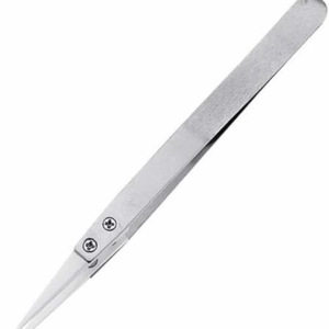Pinza con punta de cerámica recta
