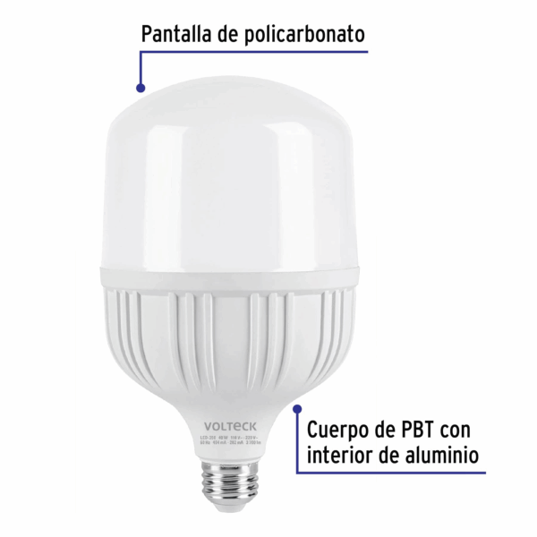 Lámpara LED alta potencia 40W [46227] - Imagen 2